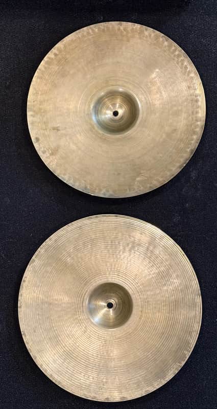 Zildjian 15" Small Stamp Hi Hats -Thin 1957-1959 image 1