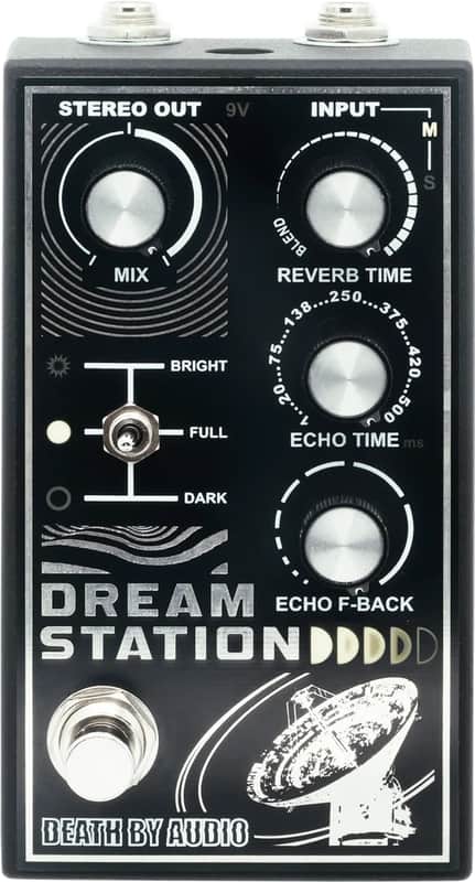 Death by Audio Dream Station Stereo Reverb/Delay Effects Pedal image 1