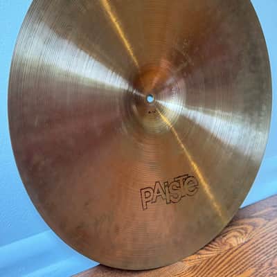 Paiste 20" 2002 Ride Cymbal 1977 -Black Label - VIDEO image 9