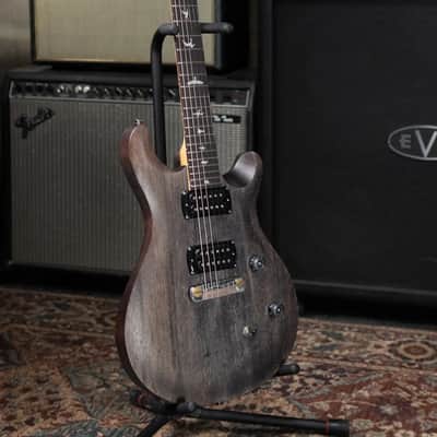 PRS SE CE 24 Standard Stoptail Satin Electric Guitar - Charcoal with Gig Bag image 14