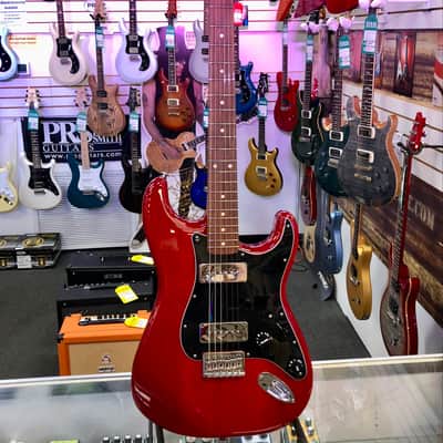 Fender Noventa Stratocaster, Crimson Red with Gig Bag - Pre Owned image 1
