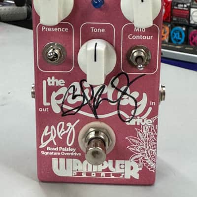 Wampler Paisley Drive 2010s - Pink Signed 1 of 5 image 1