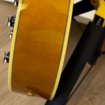New/Unplayed Epiphone Broadway Reissue with Pau Ferro Fretboard 2019 - 2022 - Vintage Natural with Case image 4