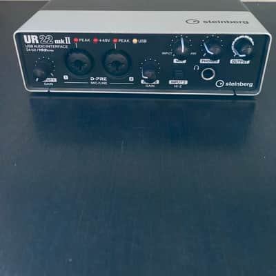 Steinberg UR22mkII USB 2.0 Audio Interface 2010s - Silver/Black image 2