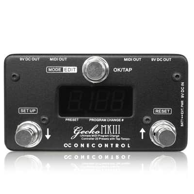 One Control Gecko MKIII Programmable MIDI Switcher w/ 20 Presets image 1
