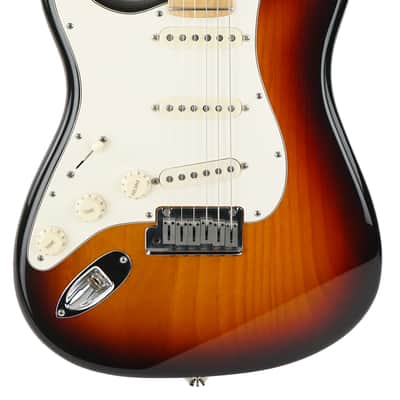 2000 Fender American Stratocaster 3 Tone Sunburst Left Hand image 2
