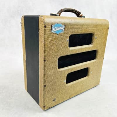 National Valco Chicago 51 1x10" Combo Amplifier 1954 - Tweed image 4