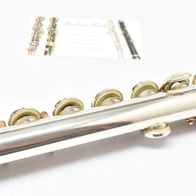 Armstrong 303 Open Hole Flute Sterling Headjoint Inline G & B Foot Just Serviced image 8