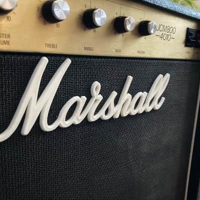 Marshall JCM 800 Lead Series Model 4010 50-Watt Master Volume 1x12 Combo 1980s - Black image 15