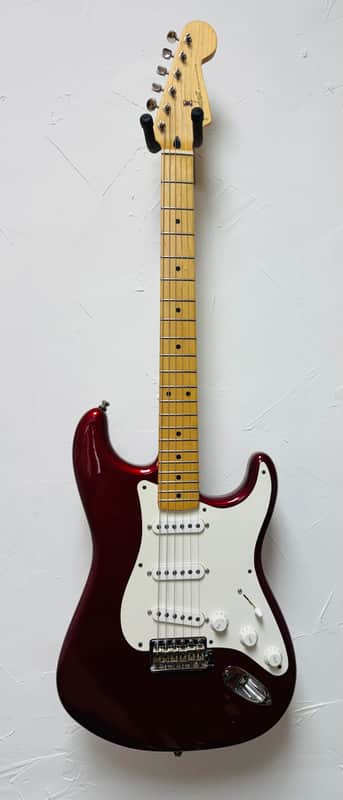 Fender Jimmie Vaughan Tex-Mex Stratocaster 2011 - Candy Apple Red