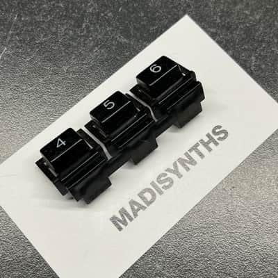 ORIGINAL Yamaha 3P “4 5 6” Buttons Set (VI524500) for SY55