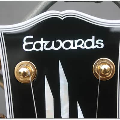 We listen offers EDWARDS  "ELP-130 CD Black P90" Japan by ESP (Broken and repaired neck!!!) image 5