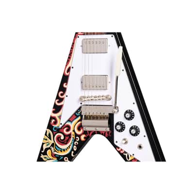 Epiphone Jimi Hendrix Limited Edition "Love Drops" Flying V w/ Hardshell Case image 4