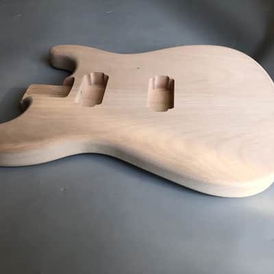 Guitar Body Mahogany Guitar Body Replacement HH pickups image 5