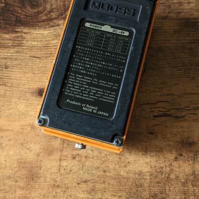 Vintage Boss DS-1 Distortion (Black Label, Long Dash) July 1979 image 4