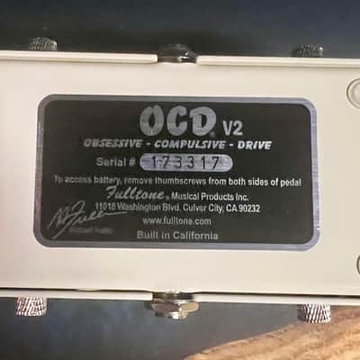 Fulltone OCD V2 2017 - 2022 - White image 5