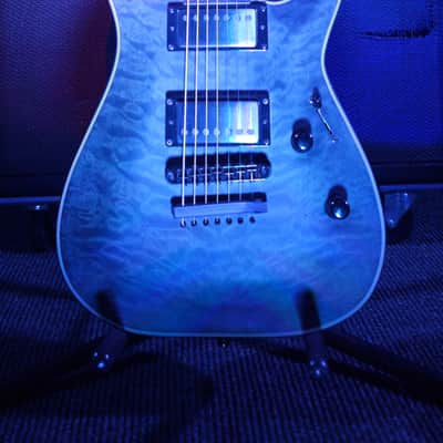 ESP LTD H7-2015 40th Anniversary 2015 - See Thru Black Satin image 1