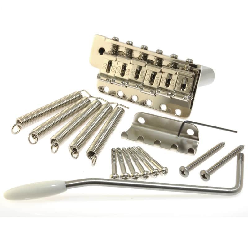 Callaham Narrow Vintage Strat Bridge Kit (2 7/32 Mount, 2 1/16 String Spacing) CA21003 image 1