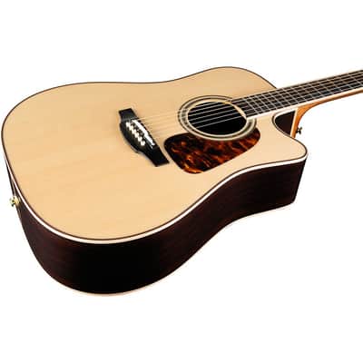 Takamine P7DC Pro Series Dreadnought Cutaway Acoustic-Electric Guitar Regular Natural image 5