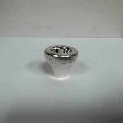 AR Resonance ML FL D 46 Bronze Flugelhorn Mouthpiece Top - Brushed Silver image 4