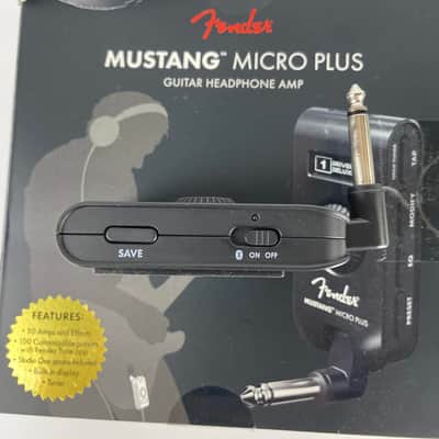Fender Mustang Micro Plus Personal Guitar Headphone Amplifier image 2