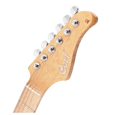 Cort G290 FAT Electric Guitar - Bright Blue Burst image 6