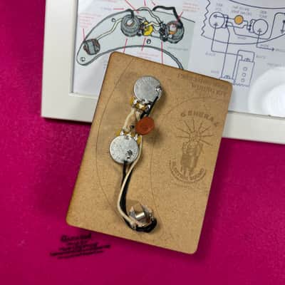 General Vintage Tone Custom Prewired harness kit for Precision Bass ®️ NOS Sprague capacitor .1uf image 5