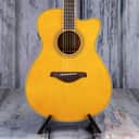 Used Yamaha FSC-TA TransAcoustic Concert Acoustic/Electric, Vintage Tint