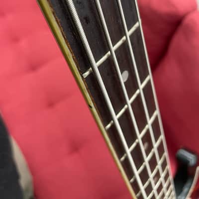 Teisco Style 2 Pickup Vintage Japanese Bass - Tobacco Sunburst image 17