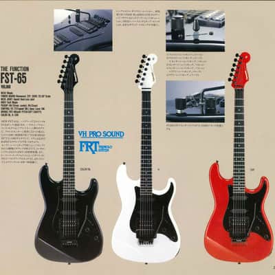Fernandes FST-65 1989-1990 Black | Reverb