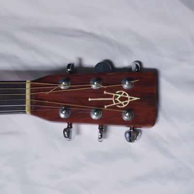 Alvarez DY57 acoustic dreadnought guitar w/ Case image 5