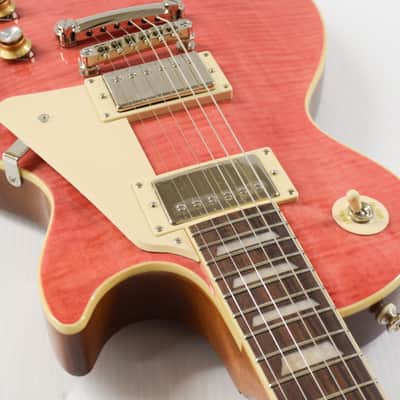 Epiphone Les Paul Standard '60s Figured Top Electric Guitar - Fuchsia image 6