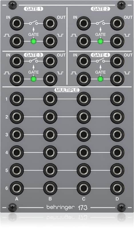BEHRINGER 173 QUAD GATE - MULTIPLE : BRAND NEW :  [DETROIT MODULAR] image 1
