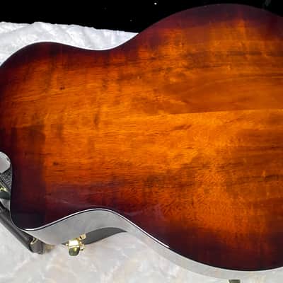 Taylor 224ce-K DLX Grand Auditorium Acoustic-Electric Guitar - Tobacco - 4.85lbs - Authorized Dealer - G06228 - OPEN BOX - SAVE BIG!!! image 6