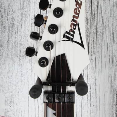 Ibanez RG Series RG350DX Solid Body Electric Guitar White Finish image 10