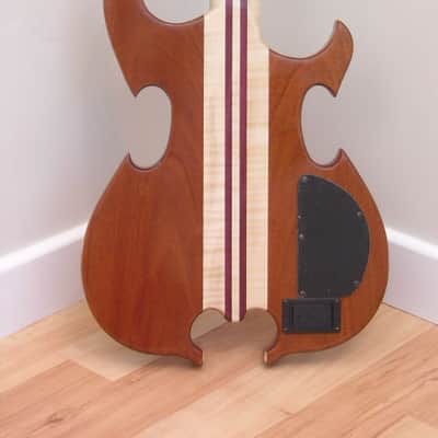 NS Guitars John Paul Jones Left Handed Triple Omega Bass Guitar. image 3