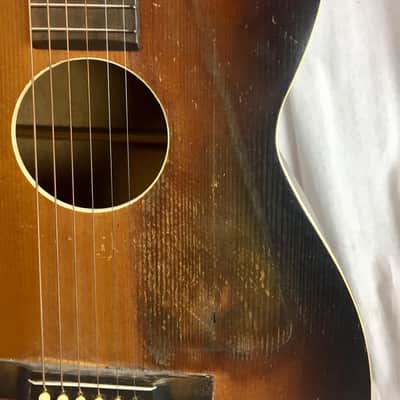 Red Foley "Smooth Trailin'" serial F-41 cowboy guitar 1941 Sunburst image 8
