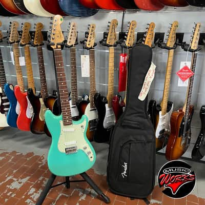 Fender   Player Duo Sonic Sea Foam Green Bag image 8
