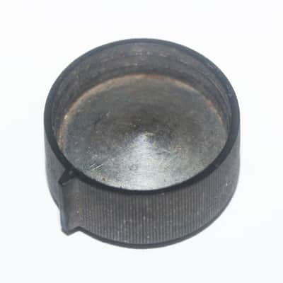 Vintage 1960's Black Radio Stereo Knob image 3