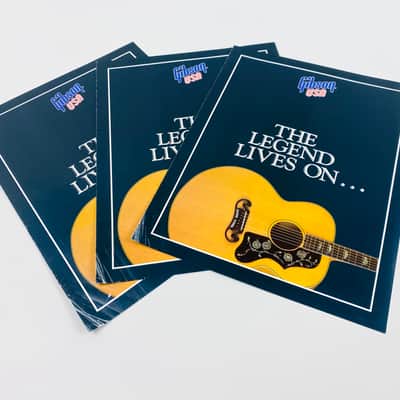 Gibson “The Legend Lives On” Catalog – Acoustic Glory late 80s image 4
