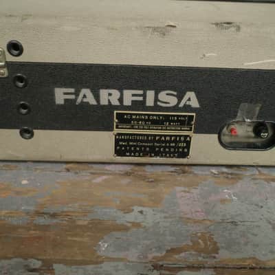 Farfisa Mini Compact 37-Key Organ 1964 - 1968 - Gray with White-Black Keys image 7