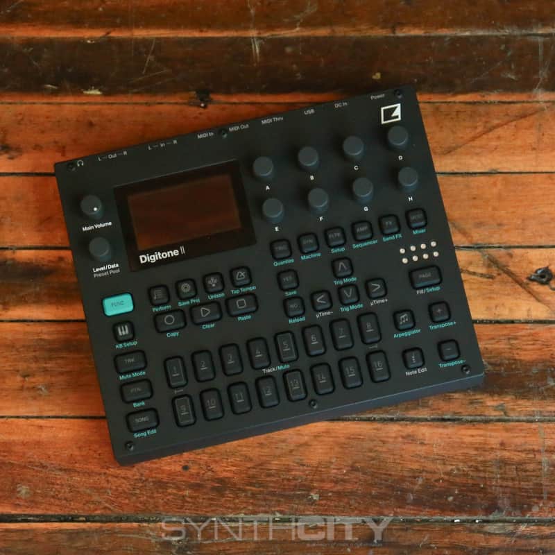 Elektron Digitone II 16-Voice Digital Synthesizer 2024 - Present - Black image 1