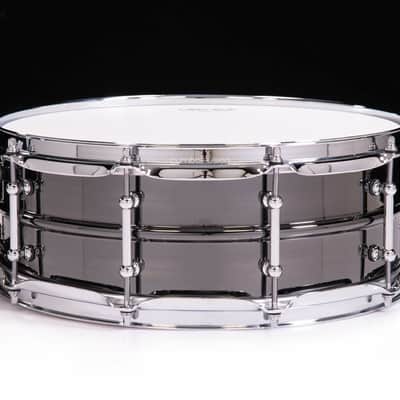 Ludwig Black Beauty 5x14 Snare Drum w/ Tube Lugs image 5