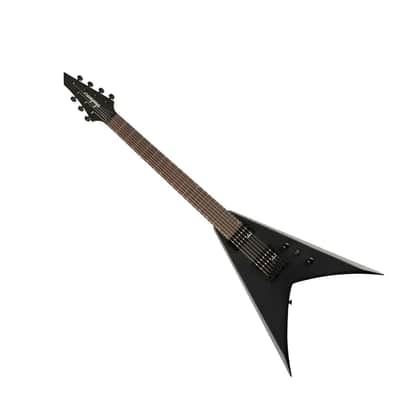 Jackson JS Series King V JS227 KV HT 7-String Right-Handed Electric Guitar with Amaranth Fingerboard (Satin Black) image 3