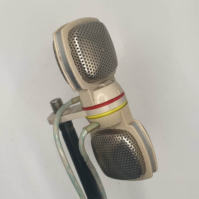 REFURBISHED Grundig GDSM 202 Stereo Dynamic Microphone 1960s -XLR