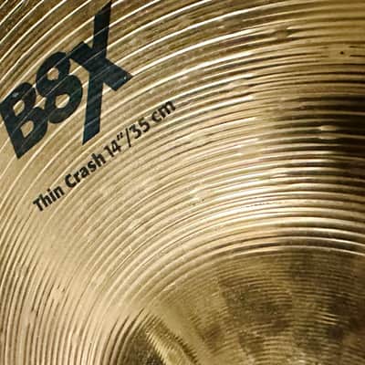 Sabian 14" B8X Thin Crash Cymbal 2016 - Present - Brilliant image 3
