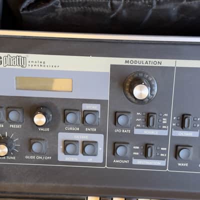 Moog Little Phatty Monophonic Analog Synthesizer 2010s - BLACK image 2