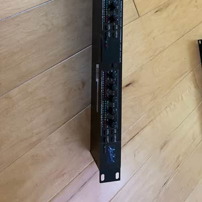 MODDED - Alesis 3630 Dual-Channel Compressor / Limiter with Gate 1990s - Black image 1
