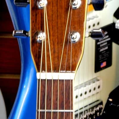 Vintage 1975 Morris W-30 Acoustic-Electric Dreadnought w/ Case! Made In Japan! VERY NICE!!! image 8