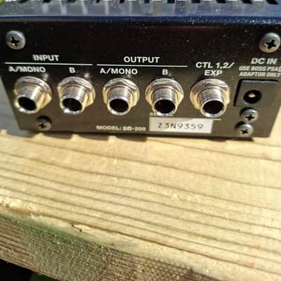 Boss EQ-200 Equalizer 2019 - Present - Black image 2